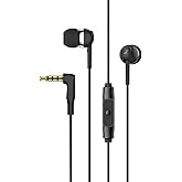 Sennheiser CX 80S Mikrofonlu Kulak İ&ccedil;i Kulaklık, Kablolu, Siyah
