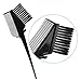 Segbeauty® 7pcs Black Tint Brush Set Hair Dye Brush, Sturdy Section Hair Tinting Brush, Professional Salon Hair Styling Balayage Tools Color Highlighter Brush