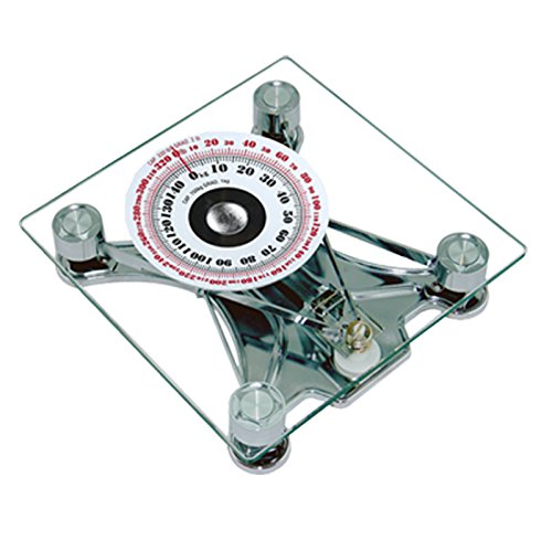 sonvadia, mechanische, quadratisch, Glas, Badezimmer Maßstab. - 2