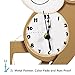 Fantasy Fields - Sunny Safari Animals themed Kids Wall Clock Best for Nursery Room Decor |  Hand Painted Details | Child Friendly Water-based Paint