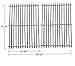 Produktbild 9930 Edelstahl Kochen Grill Grid/Reiben Ersatz für Weber 9930 Ducane Lowes Modell Gegrilltes, Set von 2