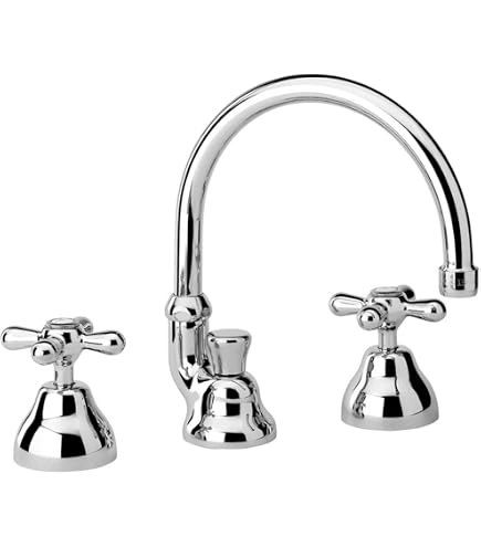 Hansgrohe 76444000 FINORIS Rubinetteria 4 Fori, Bordo Vasca, Con SBox Finitura Cromo
