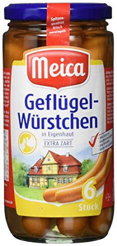 Preisvergleich Produktbild Meica Geflügel-Würstchen, 6 Stück, 180 g