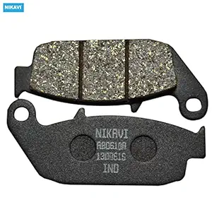 NIKAVI DP6 Rear Brake Disc Pad Compatible for Honda Dazzler,CB Shine,Hornet 160 CBS,Trigger, Unicorn 160 / Suzuki Gizxer,SF,Intruder,