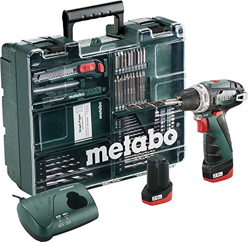 Preisvergleich Produktbild Metabo Akkubohrschrauber Powermaxx Set,Gewicht 0,8 Kg