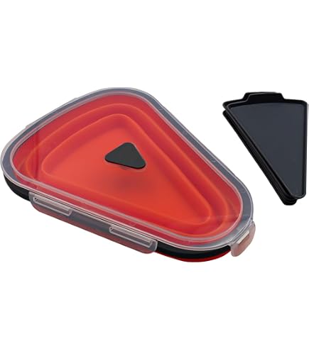 Pizza Box Riutilizzabile ToGo 34 Cm | Contenitore Per Pizza In Plastica Riciclabile Senza BPA | Fatto In Germania - 2