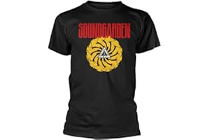Rockoff Trade Soundgarden T Shirt Badmotorfinger V3 Band Logo Nouveau Officiel Homme Noir