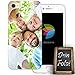 Price comparison product image dessana Individual Own Picture Transparent Protective Case Phone Cover for Apple iPhone 7