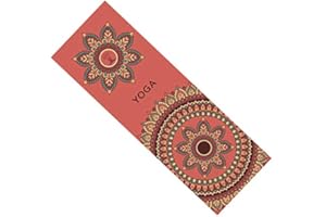 FANSU Antiscivolo Yoga Asciugamano con Angoli di Fissaggio, Morbido Tappetino da Yoga Asciugatura Rapida Telo da Yoga Asciugamano per Lo Fitness, Esercizi, Sport e Tempo Libero