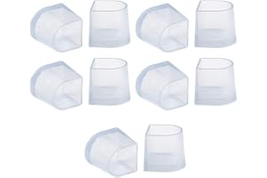 SUPVOX 5 Paia Di Protezioni Per Tacchi Alti Antiscivolo, Copri Tacchi in Pvc, Taglia M, Ideali Per Scarpe Da Ballo Latino Donna, Eventi All'Aperto