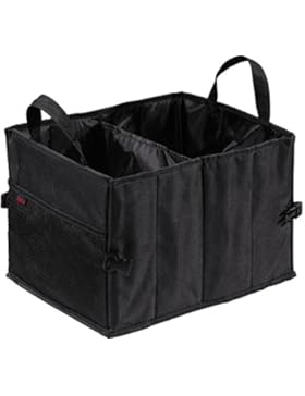 Hama Auto-Kofferraumtasche mit Klettbefestigung (faltbar, klein (37 x 29 x 25 cm)) schwarz