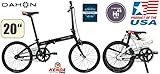 Dahon Speed Uno Folding Bike 1 Gang 20Zoll/RBN/10.9kg/Black – New