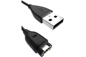 Yaekea Ladekabel Kompatibel mit Garmin Fenix 7/7S/7X/6/6S/6X Pro/5/5S/5X Plus, Forerunner 745/935/945/45/45S/245, Vivoactive 3/4/4s/5, Instinct Venu 2/3, Approach S10 S40 S60 USB Ladegerät Kable