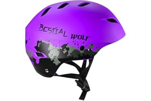 ‎BESTIAL WOLF Bestial Wolf Shell Universalhelm Helmet Unisex, verstellbar von 8 bis 99 Jahren für Outdoor-Sport.