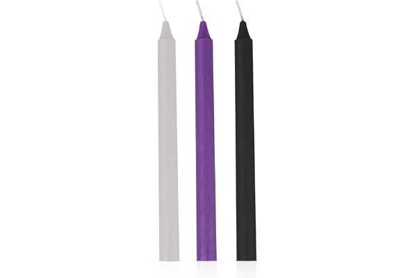 Easytoys Fetish Collection ET805 Sensuel Bougies de Cire 3 Pièces 1 Unité, 15g