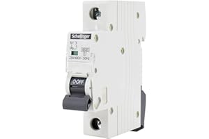 ASVENDO Schelinger Leitungsschutzschalter LS-Schalter Sicherungsautomat / 10A bis 32A / 1-polig 3-polig (1-polig B: 16A)