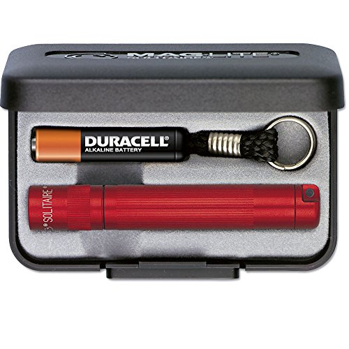 Mag-Lite Solitaire Mini-Taschenlampe, 8 cm, rot, K3A032 - 2