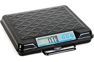 Brecknell GP250 Portable Electronic Utility Bench Scale, 250lb Capacity, 12 x 10 Platform