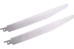 YUYAN 2pcs S1122C Hoja de sierra de vaivén de acero inoxidable para cortar hueso carne madera cortador herramienta