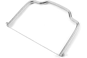 BYUTFA trancheuse à fil à fromage à main polyvalente coupe-foie gras en acier inoxydable coupe-beurre à fil coupe-fromage au chocolat