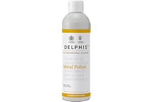 DELPHISECO Delphis Eco Metal Polish Liquid 350ml | Multi Metal Polish Liquid | Easy to Use | Eco Friendly Metal Cleaner