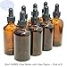 Produktbild 8er-PACKUNG - 50ml BRAUNGLAS-Flaschen mit GLAS-Pipetten. Ätherisches Öl / Verwendung in Aromatherapie