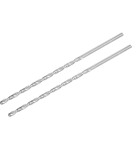 Extra Lange Spiralbohrer 2mm - 250mm Gesamtlänge Für Metall, Holz & Kunststoff