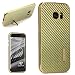 Produktbild Urcover® ECHT Carbon Case kompatibel mit Huawei P9 Aluminium Bumper in Gold/Champagner Gold Cover Bumper Alu Rahmen Tasche Schutzhülle Smartphone