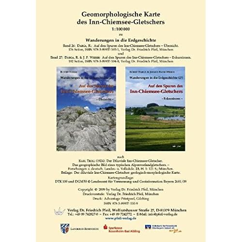 Geomorphologische Karte des Inn-Chiemsee-Gletschers 1 : 100000 (Wanderungen in die Erdgeschichte)