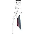 NR Industries Deluxe Heavy Duty Stainless Steel Ceiling Hanger/Ceiling Cloth Drying Stand With Uv Protected Nylon Ropes Rust Proof Individual Dropdown (3Feet 3Lines), 50X90X5 Cm