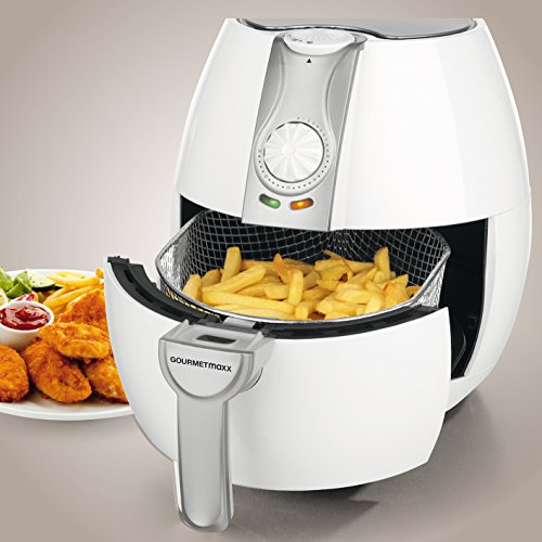 Gourmetmaxx Heiluft Fritteuse 8in1 1500w Wei