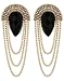 Shining Diva Fashion Black Metal Fancy Party Wear Earrings For Girls and Women RS.299.00
