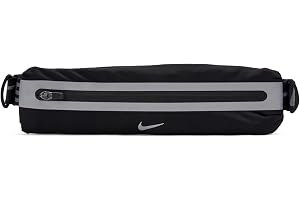 Nike Unisex Slim 4.0 Midjeväska, Black/Black/Silver, One Size