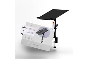 Sprenger Audio Professioneller DJ-Player-Ständer mit Klemm- und Durchsteck-Montage – Kompatibel mit Pioneer XDJ 700 bis CDJ 3000 und Denon-Modellen – Stabil & Vielseitig