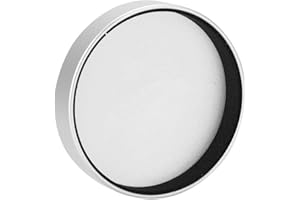 TOPIKY Mini Tapa de Lente, Accesorio de fotografía de cámara de Tapa Frontal de Metal Profesional de 36 mm para Lente Leica A36 L39, Leica Elmar 35/3.5, Elmar 50/3.5(Plata)