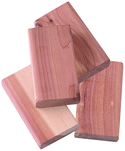 Preisvergleich Produktbild Compactor Mottenschutz Zedernholz Cube für Schubladen Blöcke rot