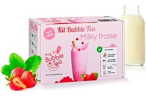 Milky Bubble Tea Kit - Fraise