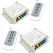 Produktbild F Fityle 4 Ch 220V Relais 4 Taste 433mHz Fernbedienung Schalter Weitspannungsmodul - 2 Stück