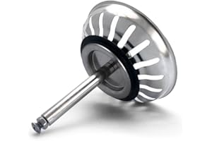 ALBA Siebkörbchen 00776 Ø 80 mm für systemceram Spülen mit Excenterbedienung/Siebkorb/Siebkorbeinsatz