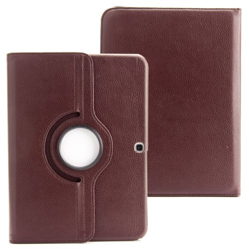 SVS-Trade 360   Tab4 10 1 Standtasche f  r SAMSUNG GALAXY TAB 4 10 1 SM-T530   T531   T535 H  lle Schutz Etui Tasche Cover  Braun 