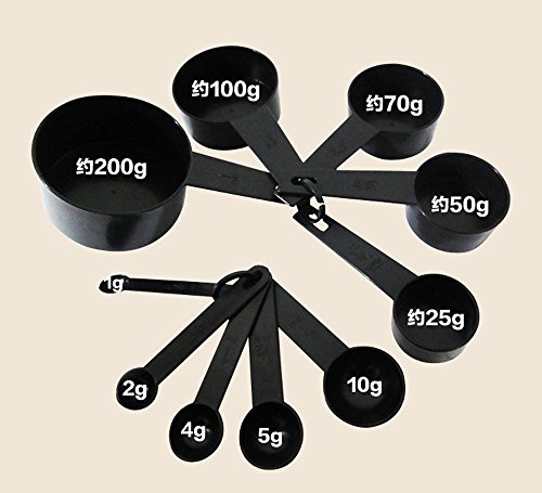 dealglad® 100/Set Messbecher Messlöffel Küche Werkzeuge Mess-Set Werkzeug für Backen Kaffee Tee - 4