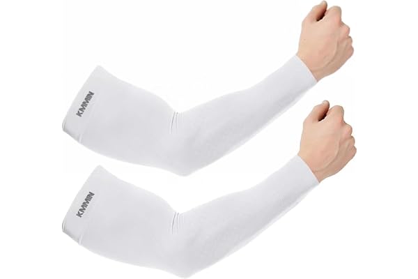 KMMIN Manches longues, unisexe, chaudes, protection UV, pour la conduite, le cyclisme, le golf, le basket-ball, les manches rafraîchissantes, UPF 50, gants de protection solaire pour hommes, femmes