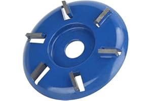 Tarcza do cięcia drewna Cafopgrill, tarcza do rzeźbienia w drewnie Stal 6 Frez do zębów Narzędzie do obróbki drewna Szlifierka kątowa Akcesoria do drewna iglastego twardego (02)