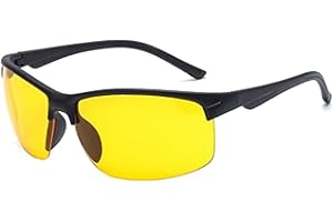 JNGTKL Anti Glare Glasses, Durable Night Driving Glasses, Anti Glare Driving Glasses Used To Avoid Uv Rays While On The Beach, Running, Exercising, Driving, Working, Or Fishing