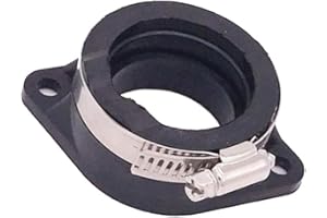 zalati Carburetor Intake Manifold Boot Metal and Rubber Accessory for GN250 Motorcycle Replacement Parts