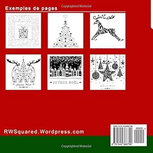 Le Livre de Coloriage Tres Joyeux Noel Pour les Adultes: Livre de coloriage anti-stress avec un fond noir