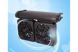 LONDAFISH Acquario Chillers Aquarium Fan Fish Tank Ventola di Raffreddamento Marine 2 Ventola