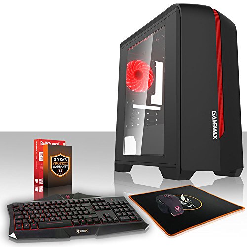 Fierce ULTRA SCHNELLE Zweikern Familie Gaming PC - Windows 10 - 3.9GHz AMD A-Series A4-6300 - Gaming, Büro, Familie PC - (WIFI, 16GB RAM, 1TB Festplatte, R7 Serie Grafik) - 221768