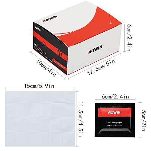 Brillenputztüch, AOWIN Lens Cleaning Wipes für iPhone, iPad, Gläsern, Tablets, Notebook, Touchscreen Display, LCD-Bildschirmen und anderen. - 7