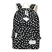 Produktbild SPFBAG Damen-Rucksack Neuer Rucksack Außen Umhängetasche Korean Druck Large Capacity Middle School Tasche Schwarz